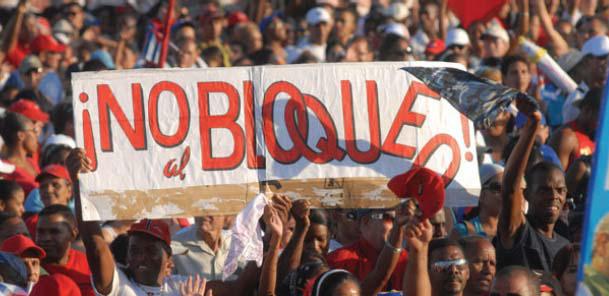 El pueblo cubano exige el fin al bloqueo económico, comercial y financiero de Estados Unidos. Foto: Archivo de Granma El pueblo cubano exige el fin al bloqueo económico, comercial y financiero de Estados Unidos. Foto: Archivo de Granma