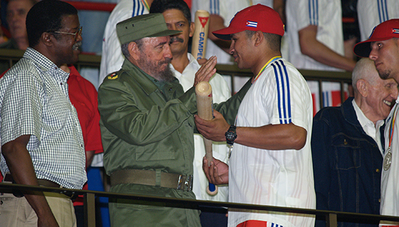 Fidel y Cepeda. Foto: Alex Castro. Fidel y Cepeda. Foto: Alex Castro.