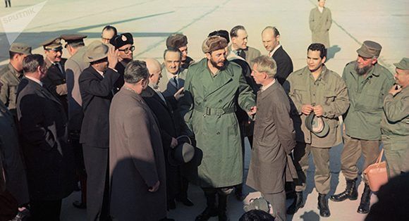 Fidel durante una visita a la Unión Soviética. Foto: Yuri Abramochkin/ Sputnik. Fidel durante una visita a la Unión Soviética. Foto: Yuri Abramochkin/ Sputnik.