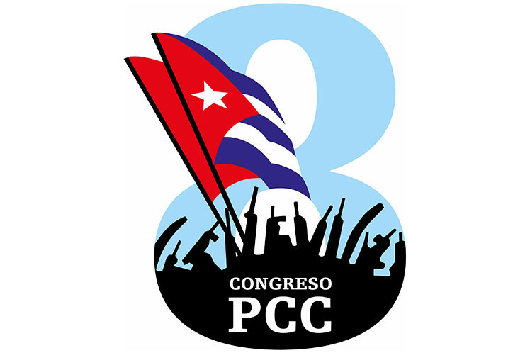 Logo 8th Congreso del Partido