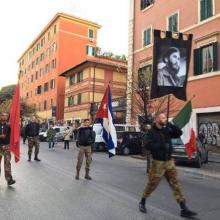 En Roma rinden tributo a Fidel Castro Ruz