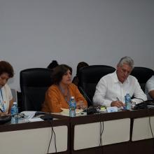 Miguel Díaz-Canel en la comisión de Atención a la Juventud, la Niñez y la Igualdad de Derechos de la Mujer