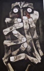 Photo : Larmes de sang, d’Oswaldo Guayasamin.