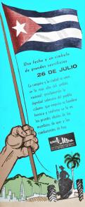 Cartel publicado en el periódico Revolución, en julio de 1960 Cartel publicado en el periódico Revolución, en julio de 1960