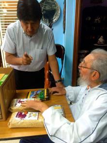 Evo Morales y Fidel Castro Ruz en Cuba