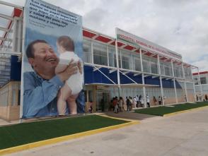 El hospital general Hugo Chávez Frías fue inaugurado por el presidente Nicolás Maduro el 27 de abril de 2018. Foto: Enrique Milanés León El hospital general Hugo Chávez Frías fue inaugurado por el presidente Nicolás Maduro el 27 de abril de 2018. Foto: Enrique Milanés León