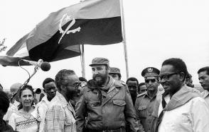 Fidel Castro y Agosthino Neto en África Fidel Castro y Agosthino Neto en África