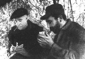 Fidel Castro y Herbert Matthews en la Sierra Maestra. Fidel Castro y Herbert Matthews en la Sierra Maestra.