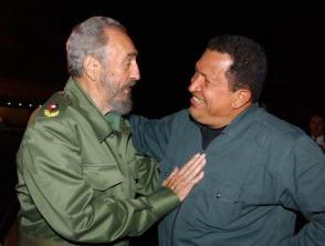 Fidel y Chavez