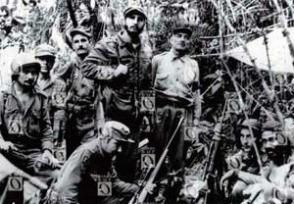 Fidel y otros de los integrantes del destacamento guerrillero desde su formación en Cinco Palmas. Fidel y otros de los integrantes del destacamento guerrillero desde su formación en Cinco Palmas.