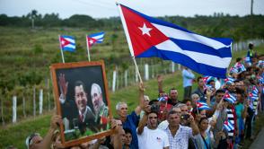Homenaje póstumo del pueblo cubano a Fidel. Homenaje póstumo del pueblo cubano a Fidel.