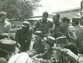 El encuentro entre las fuerzas beligerantes tuvo lugar el 1ro. de abril de 1976. Autor: Archivo de las FAR El encuentro entre las fuerzas beligerantes tuvo lugar el 1ro. de abril de 1976. Autor: Archivo de las FAR