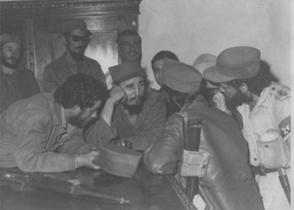 Fidel Castro in Bayamo, 1959.